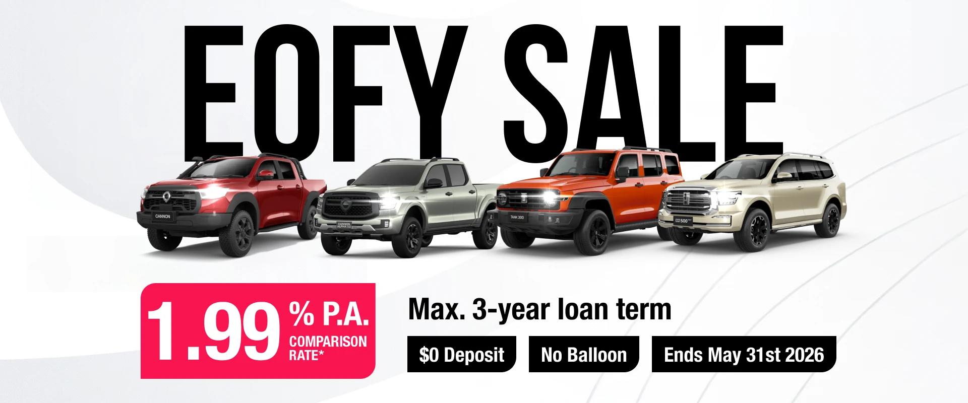 EOFY Sale