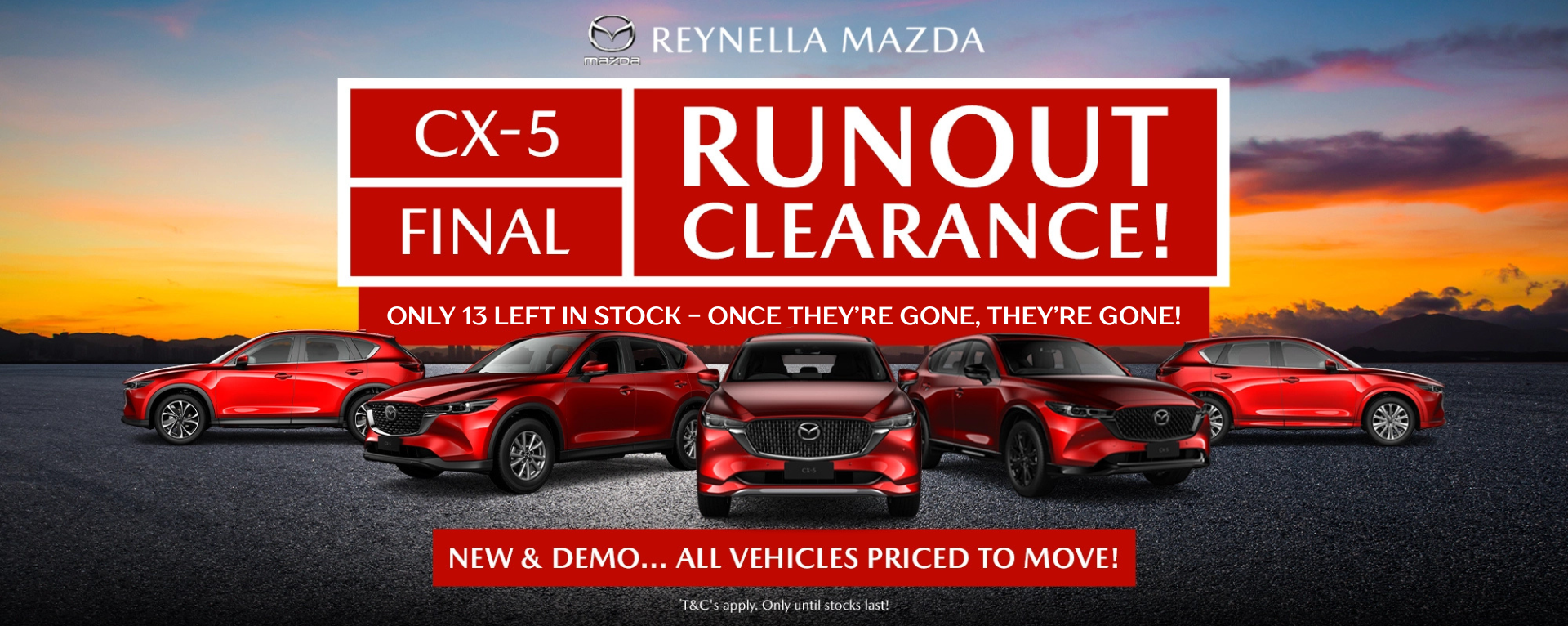 CX-5 runout clearance