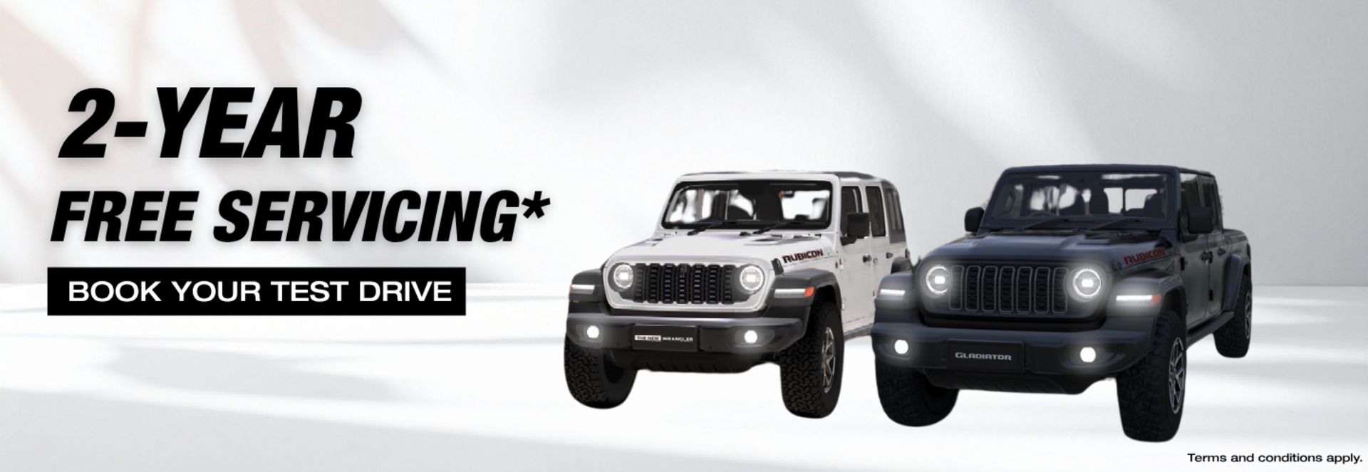 Jeep 2-year free servicing