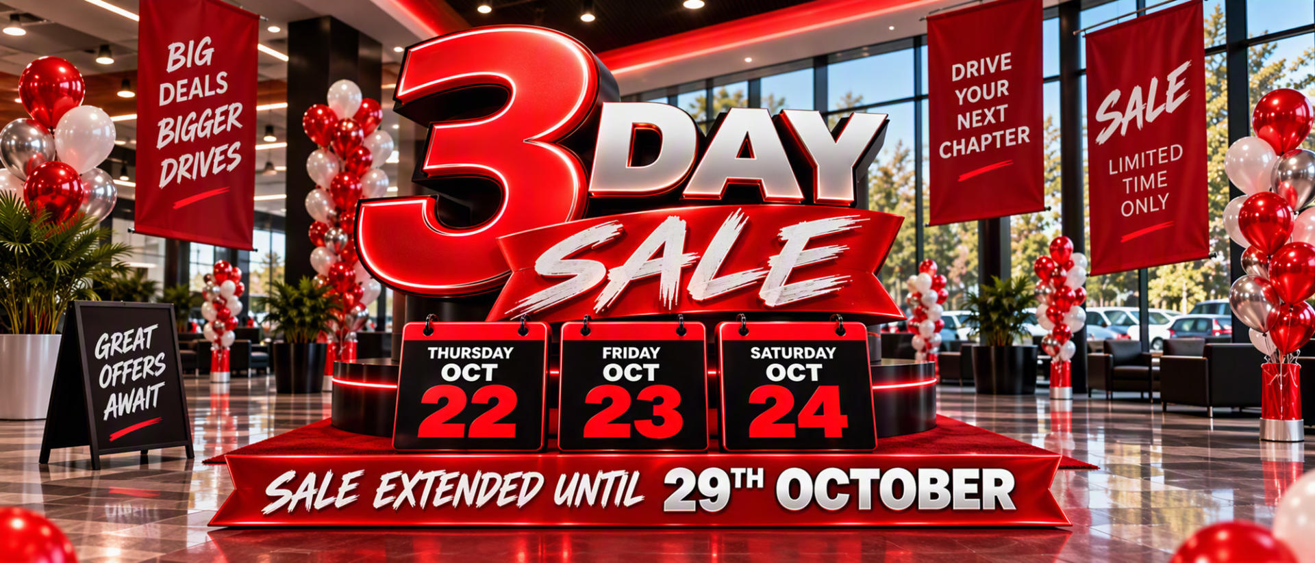 3 day Sale Extended