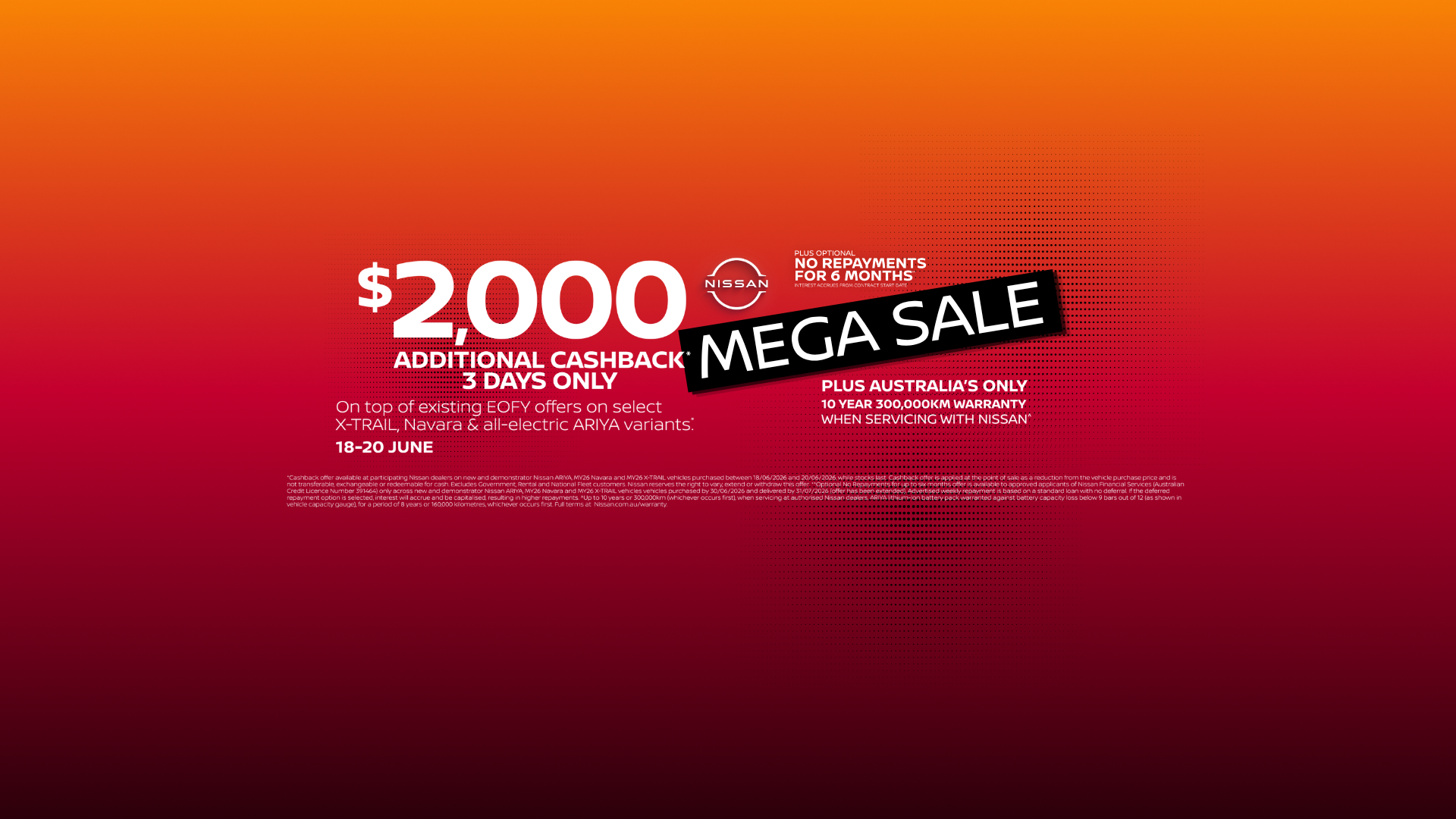Nissan - EOFY Mega Sale