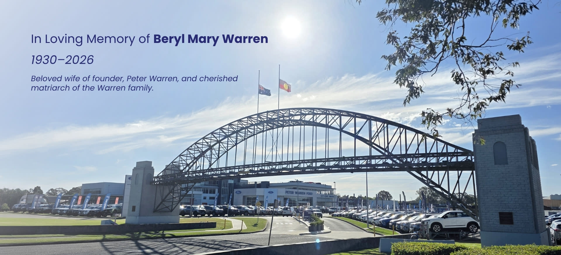 In Loving Memory of Beryl Mary Warren