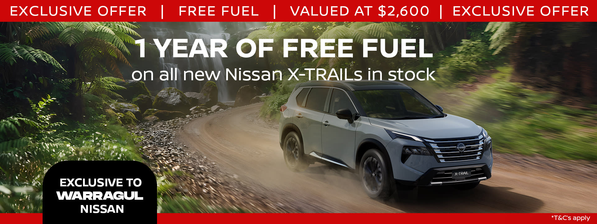 X-Trail Fuel Promo