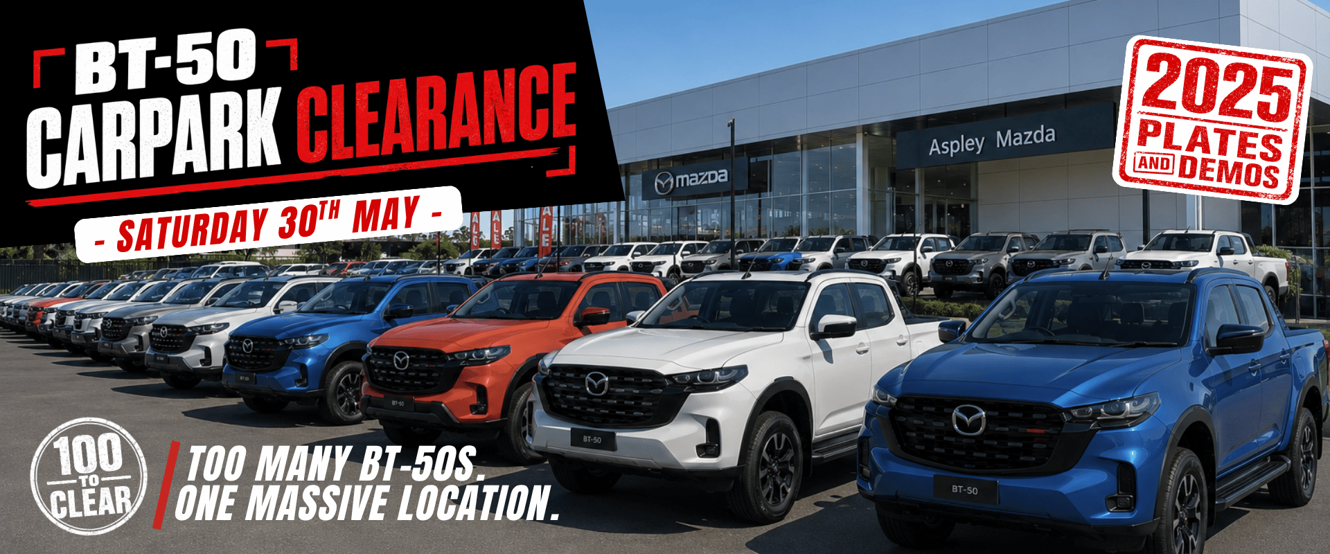 BT50 Carpark Clearance