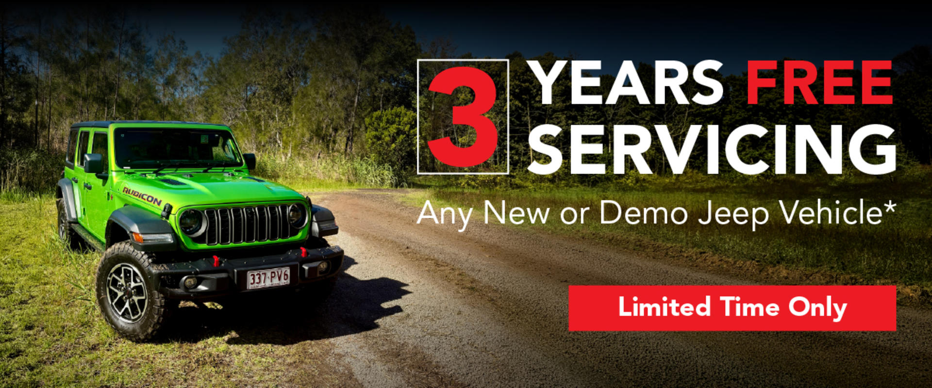 3 Years Free Servicing