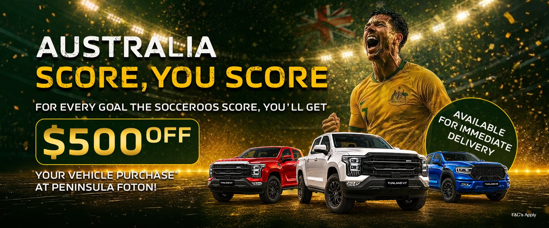 Australia Scores, You Score