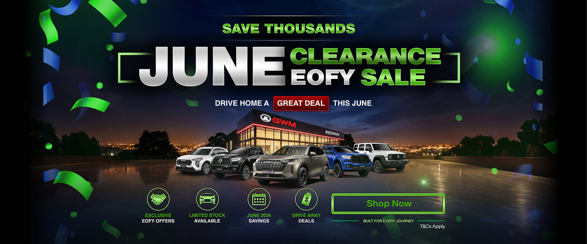 A new car promotion