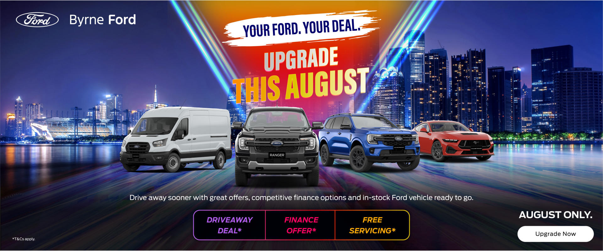 A new car promotion