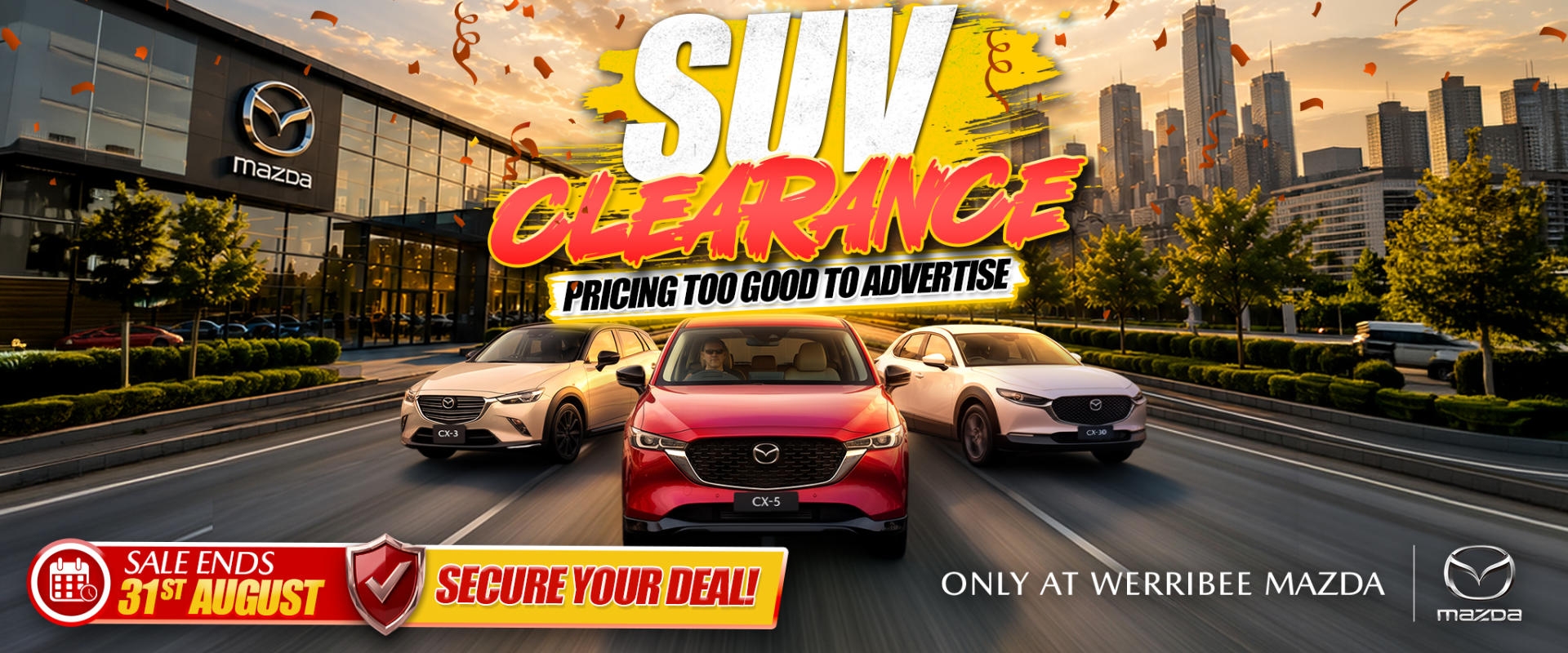 SUV CLEARANCE