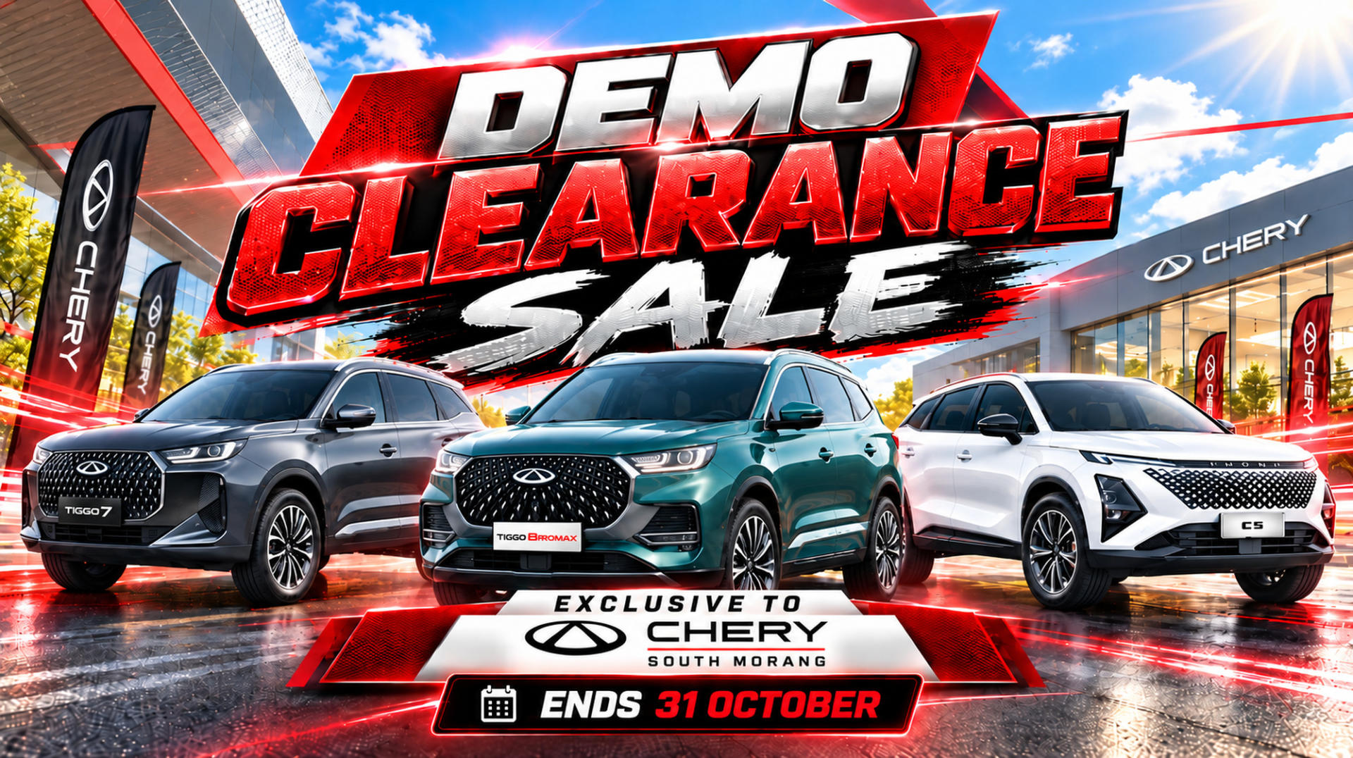 Chery South Morang Demo Clearance Oct2026