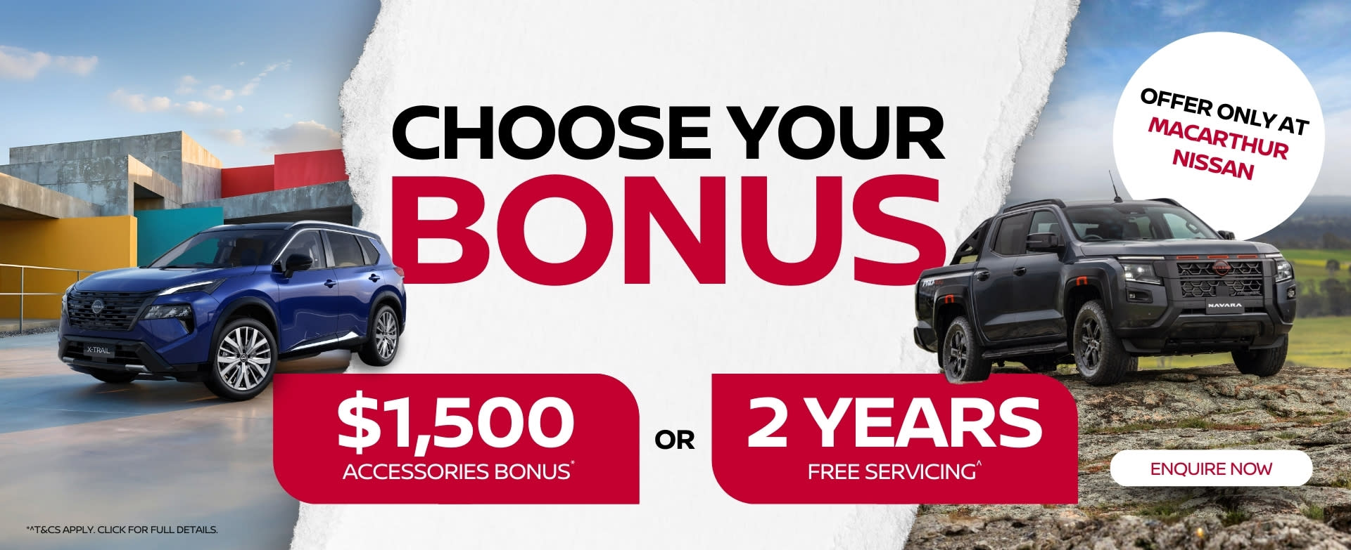 Choose Your Bonus 