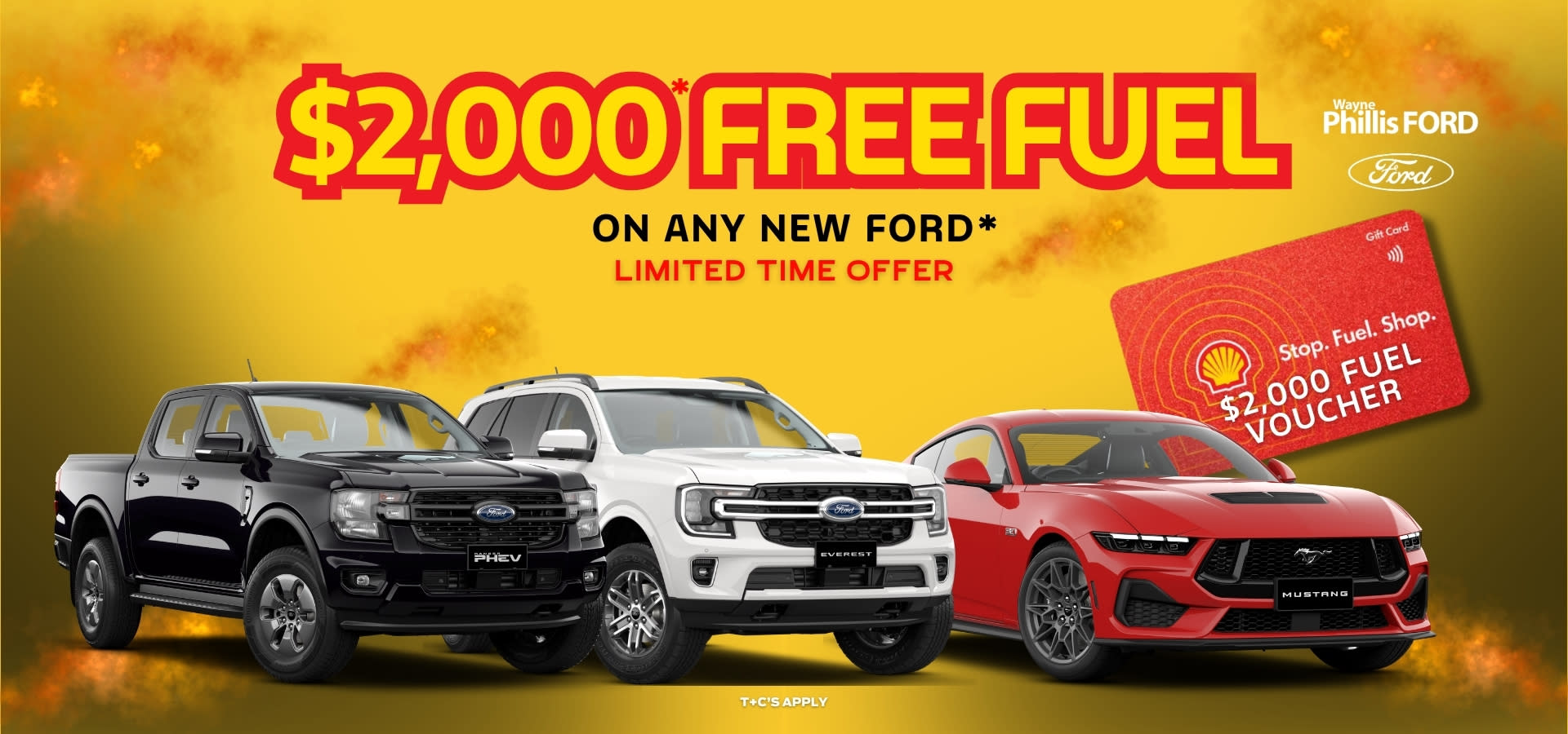A new car promotion