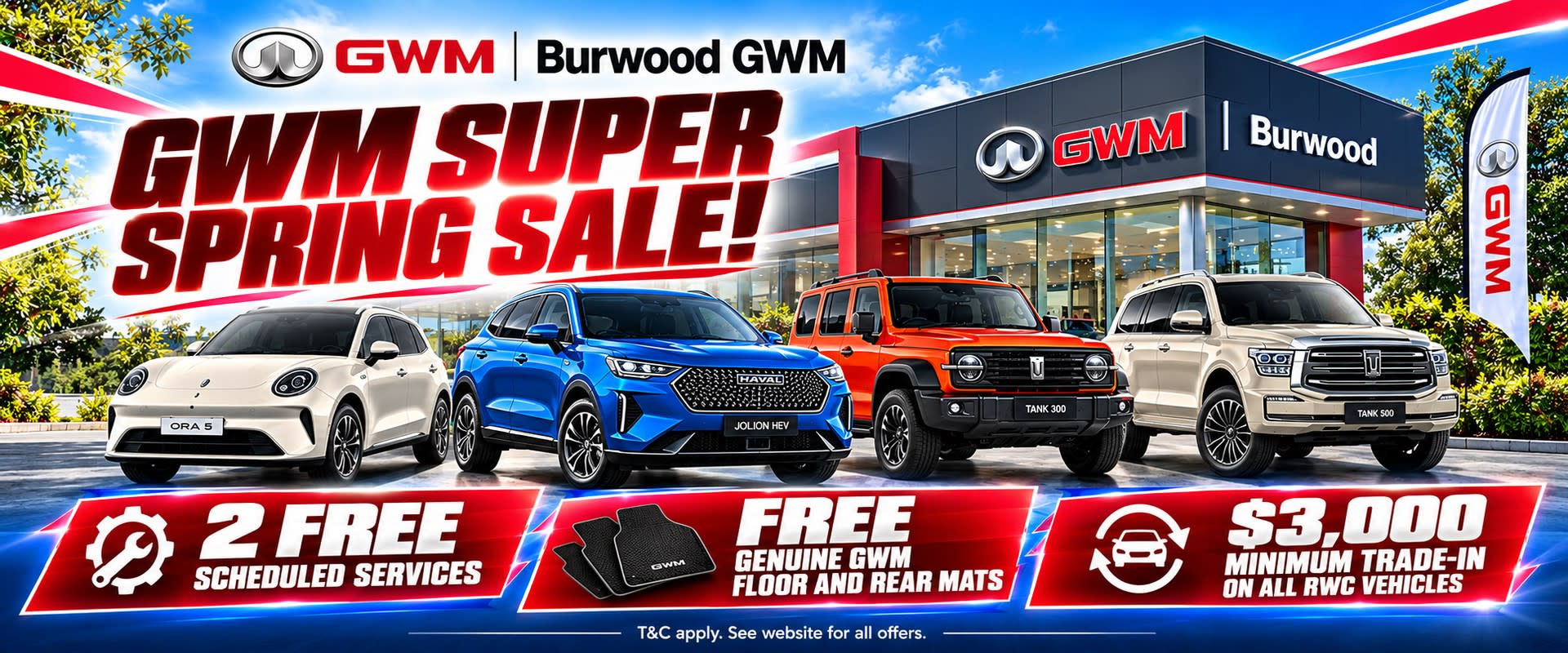 GWM Spring Super Sale 