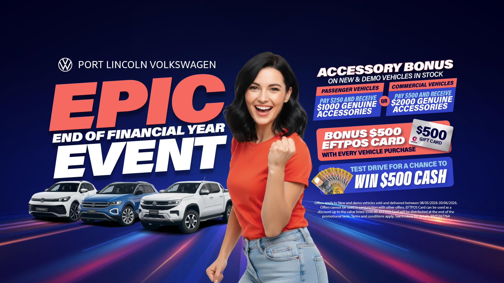 ECC EOFY VW