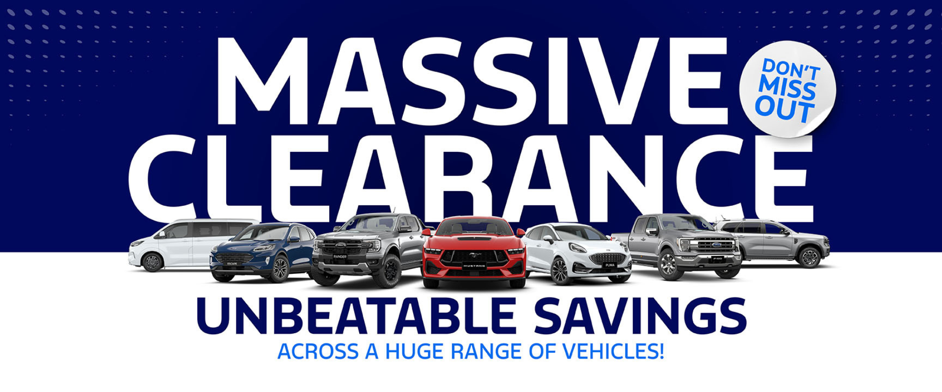 STOCK CLEARANCE