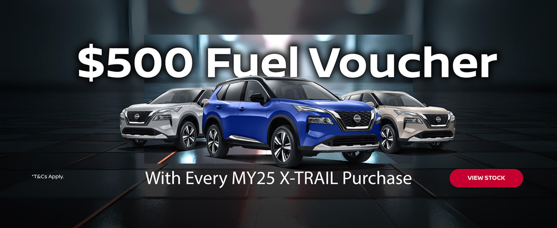 X-Trail - $500 Fuel Card 