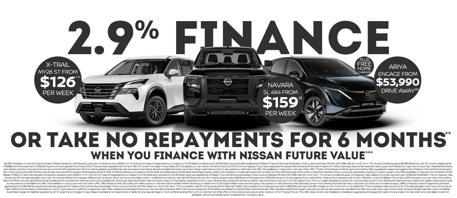 2.9% FINANCE CAMPAIGN