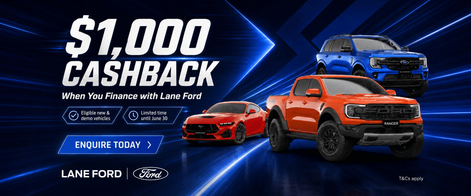 $1k Cashback Offer