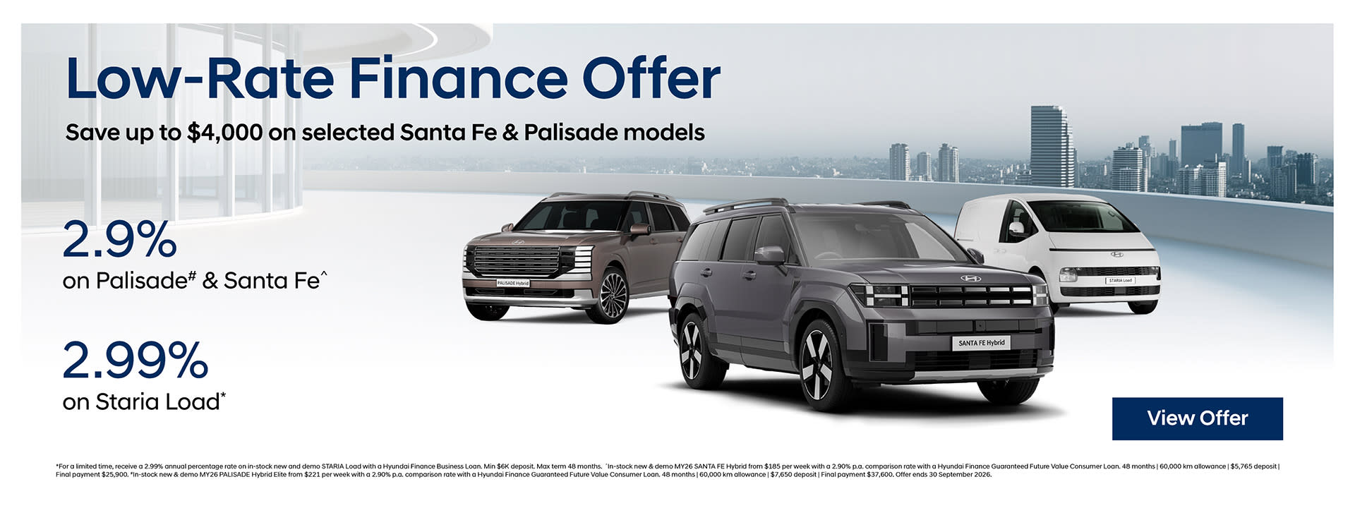 Finance Offer