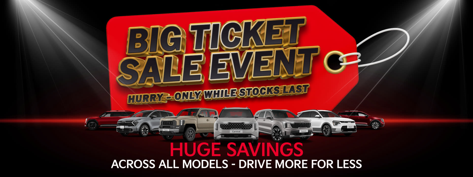 Big Ticket Sale Event