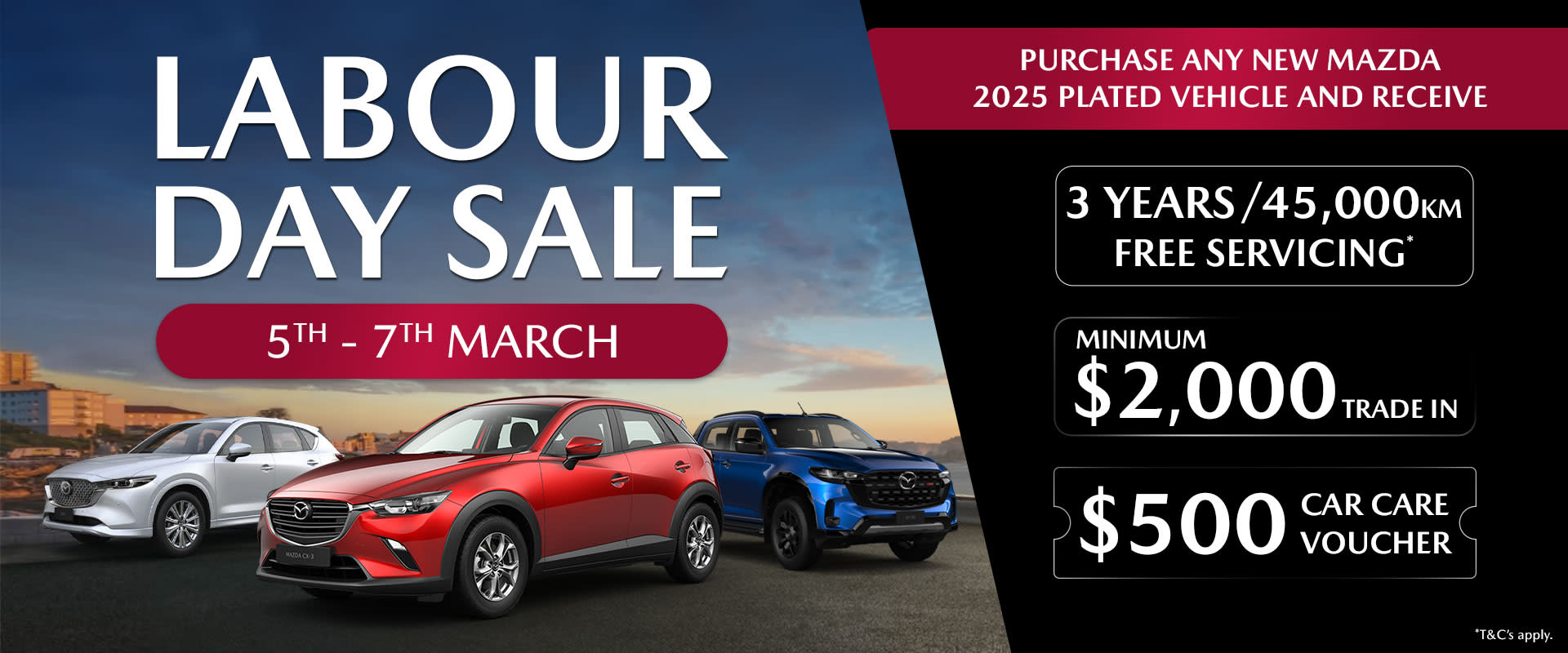 Labour Day Promotion