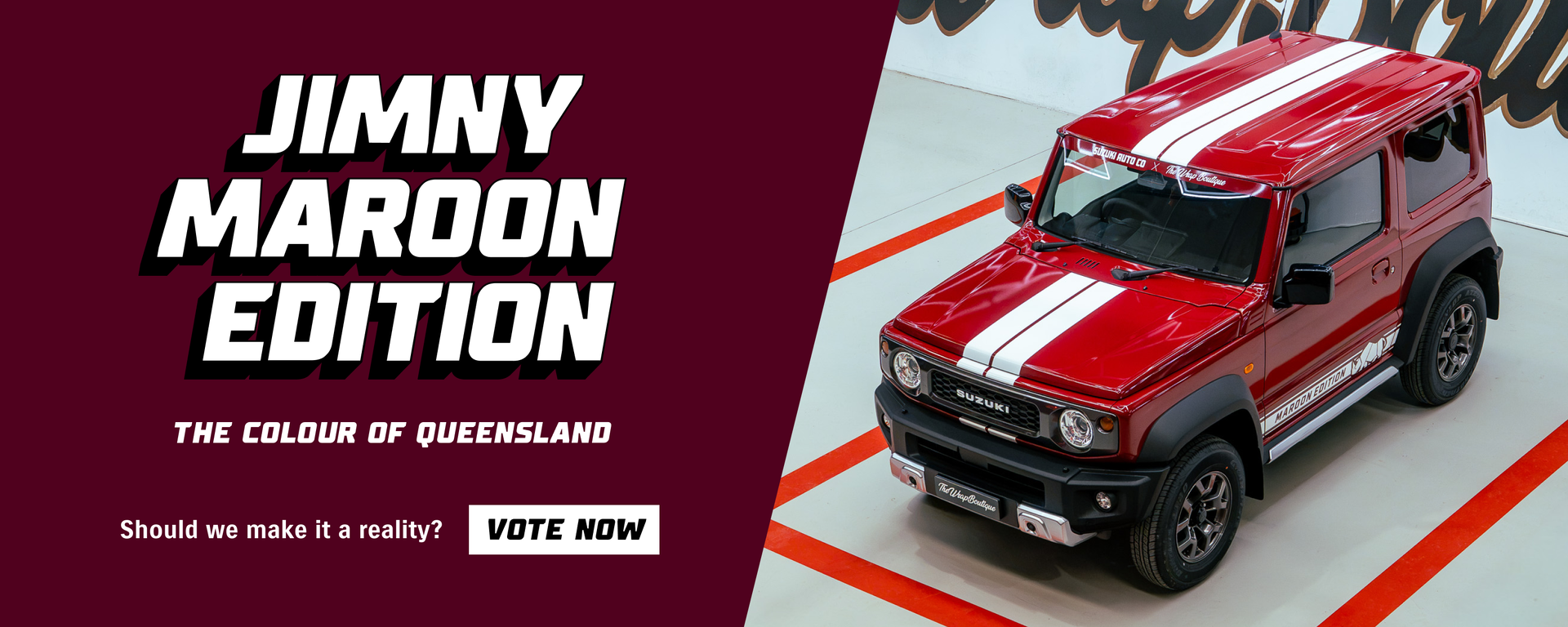 Suzuki Jimny Maroon Edition