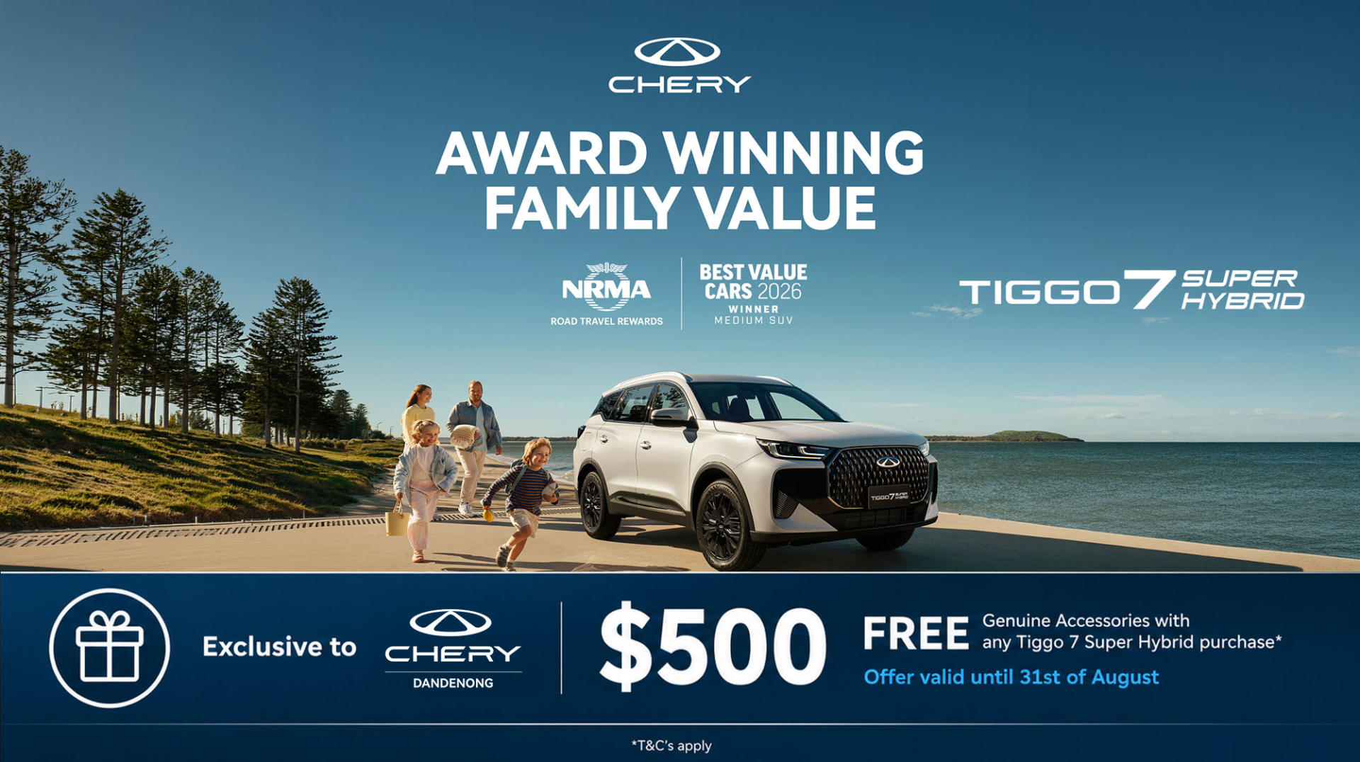 Chery Dandenong Tiggo7 Offer Aug2026