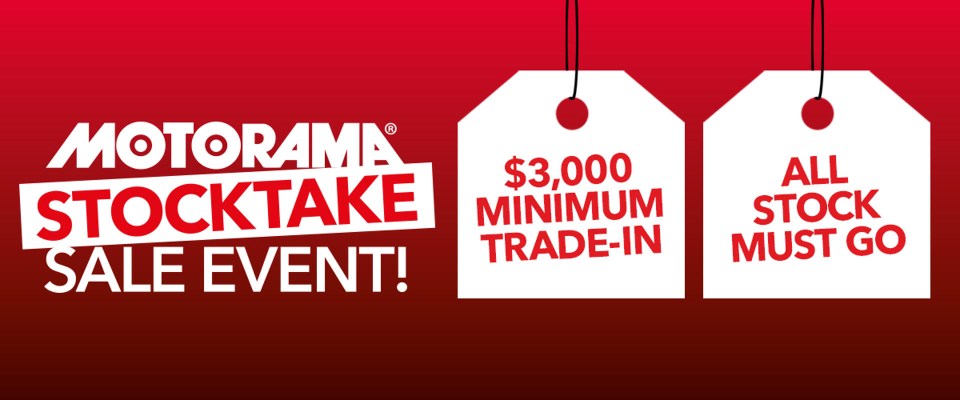 Stocktake Sale