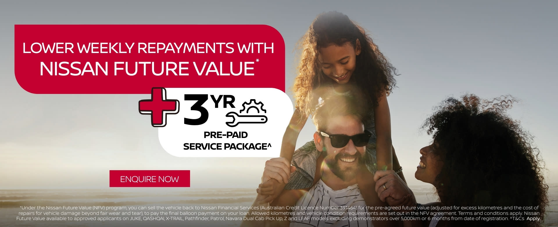 Nissan Future Value + 3 Yr Prepaid Service