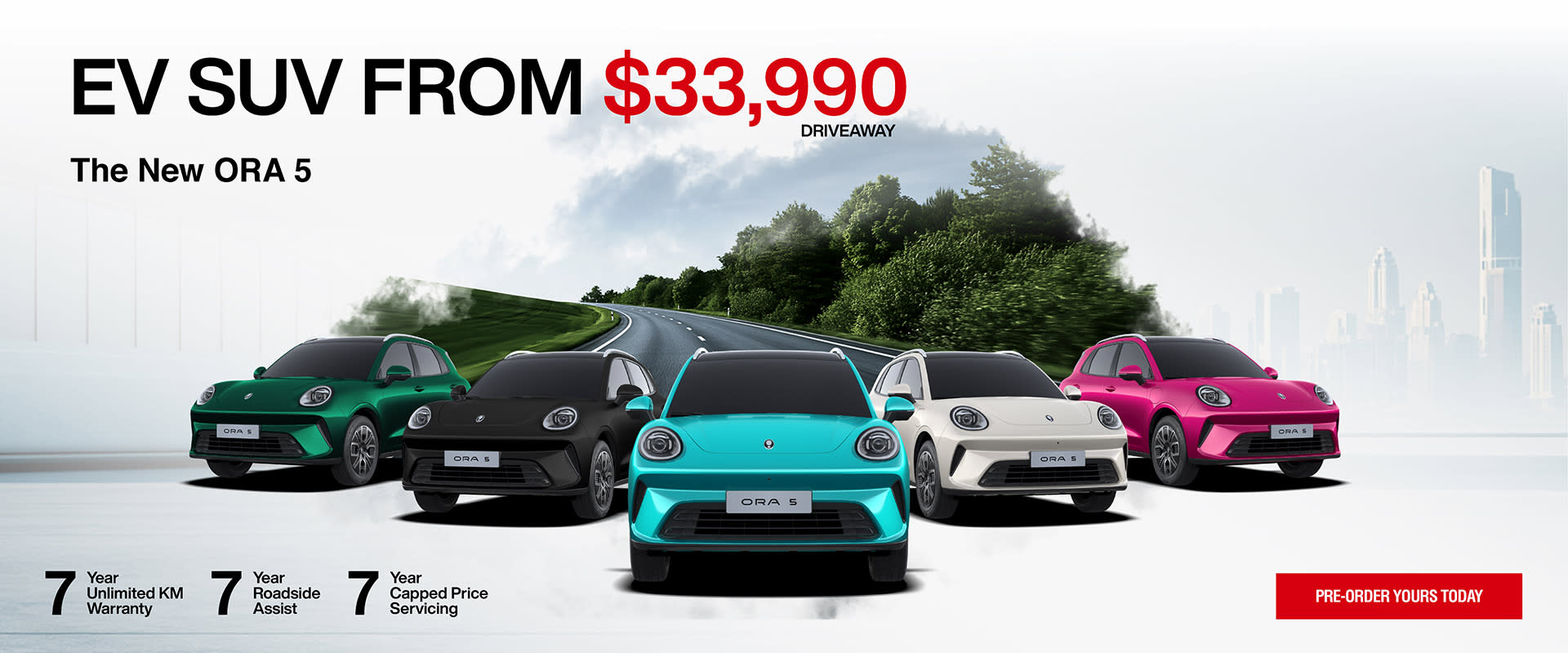 A new car promotion