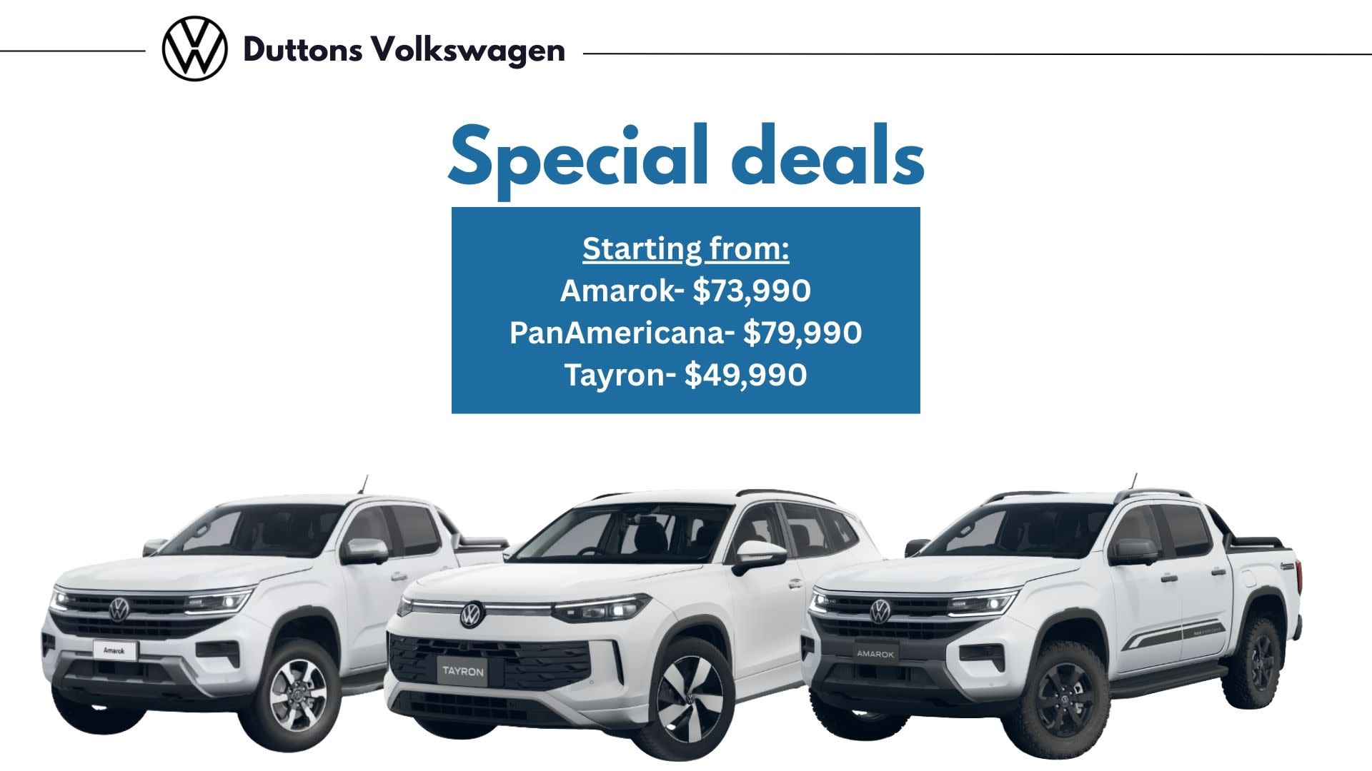 VW offers available