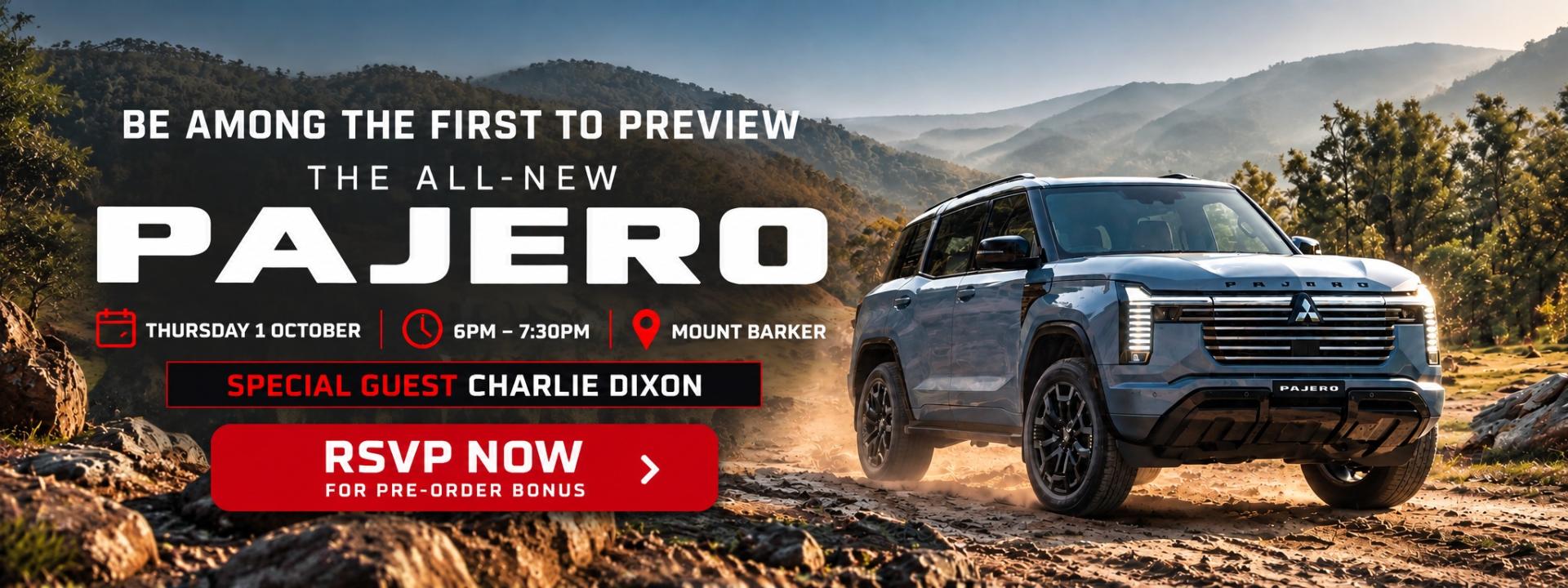Pajero sign up