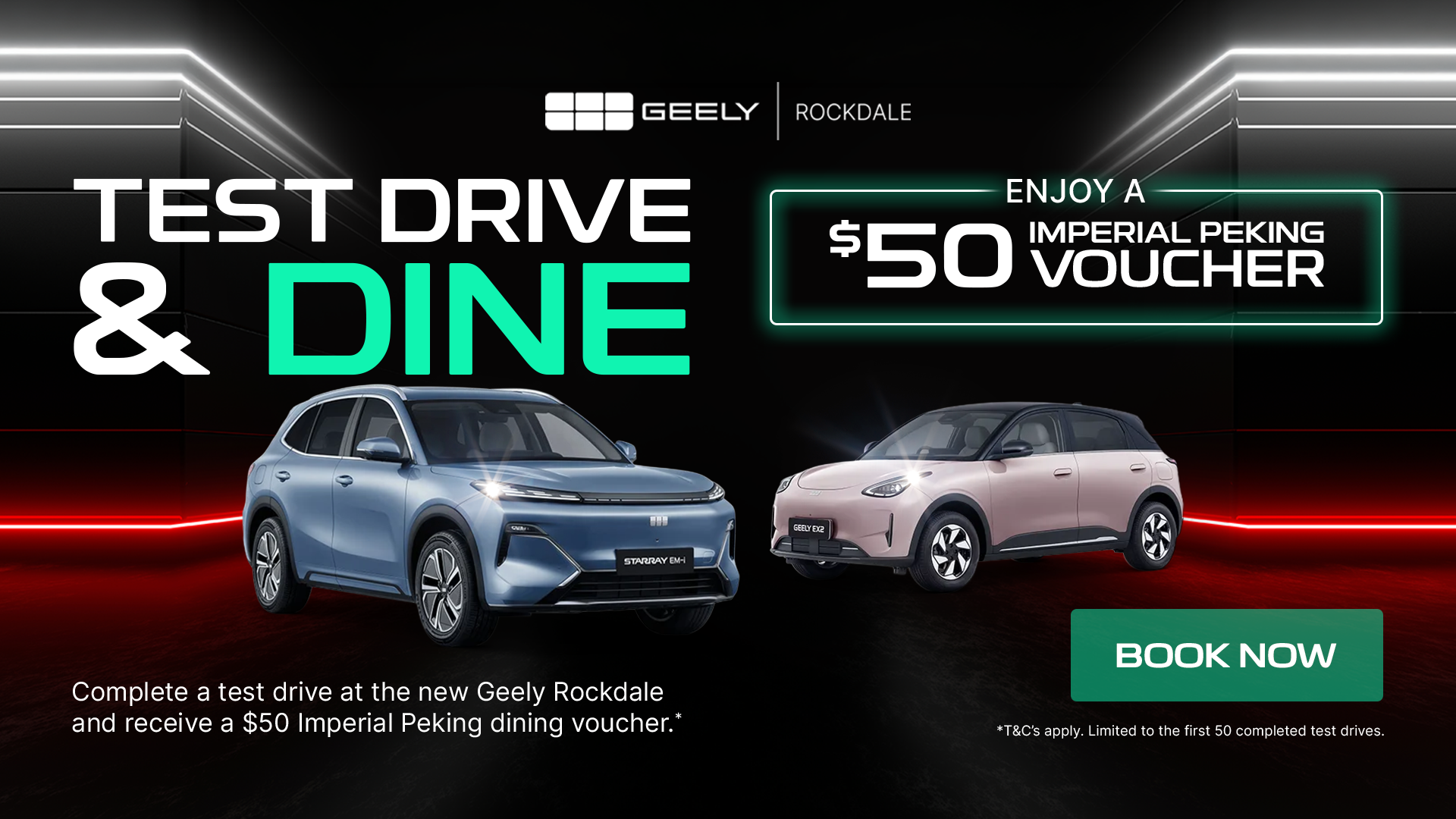 Test Drive & Dine