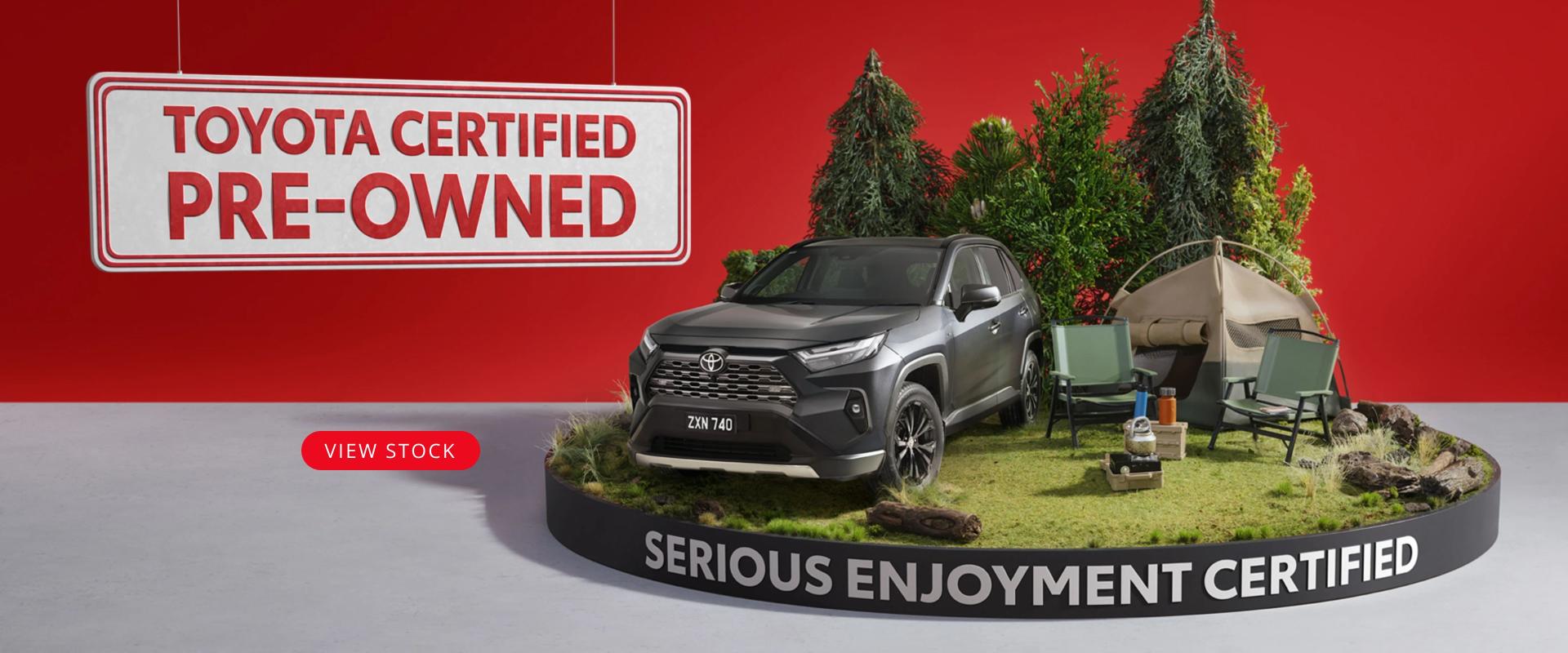 Toyota Certified pre-owned