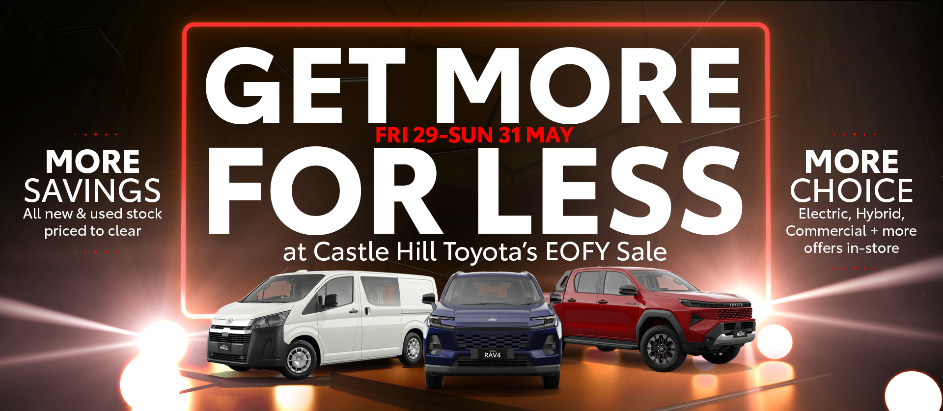 Castle Hill Toyota EOFY Sale Event