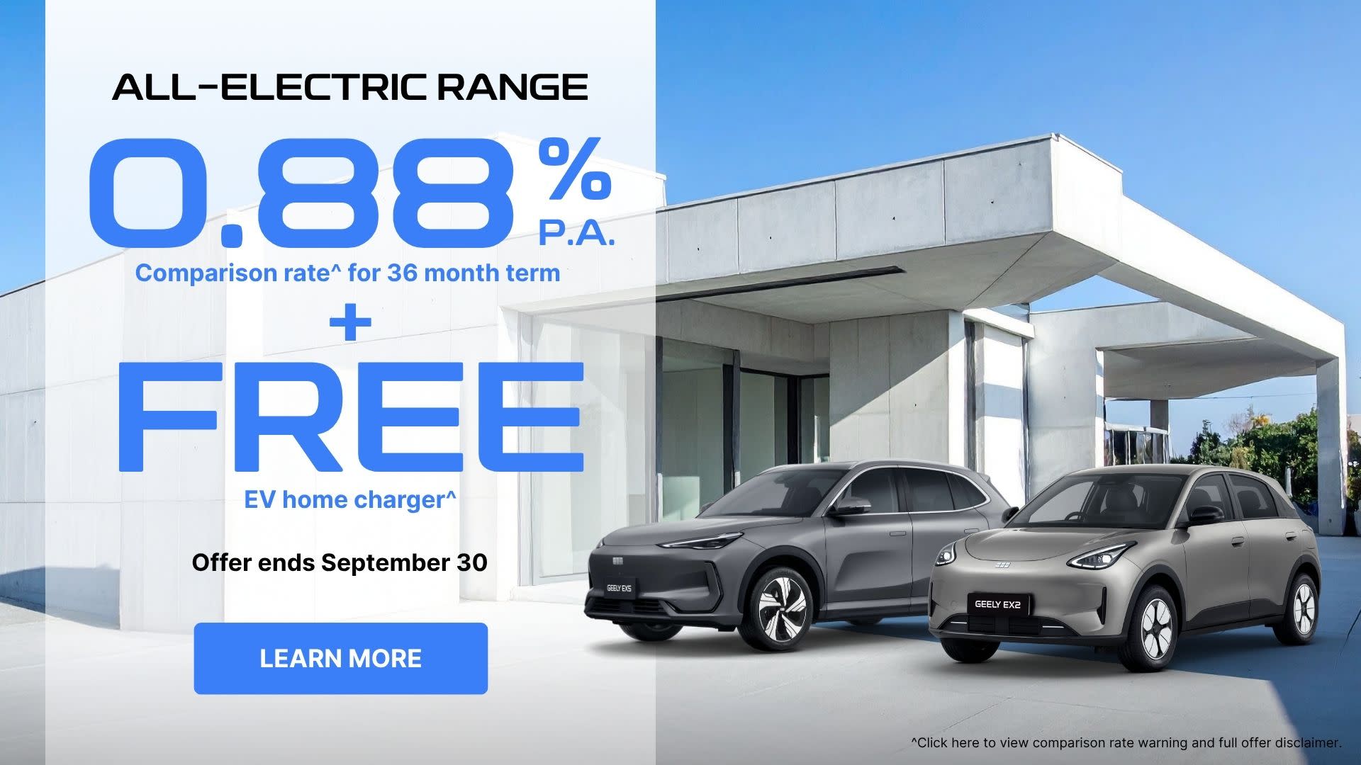 Geely All Electric Offers