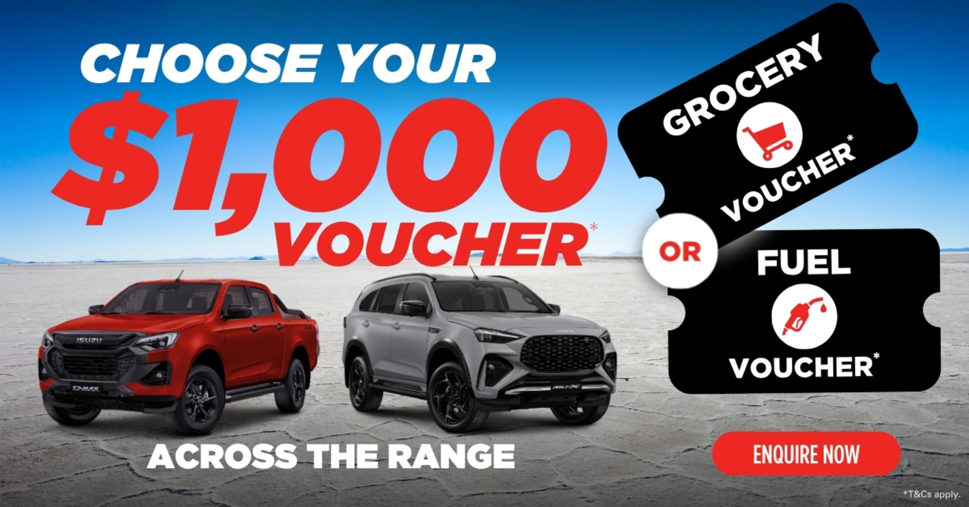 Choose $1K Voucher