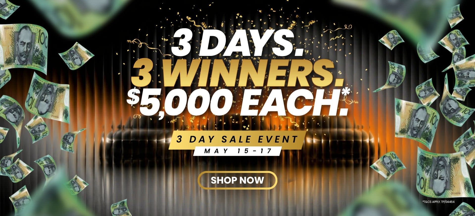 A new car promotion