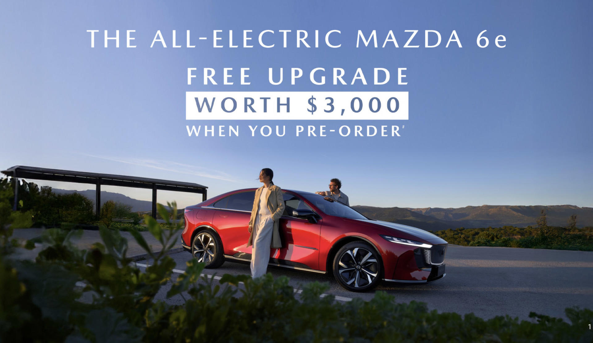 Mazda 6e promotion