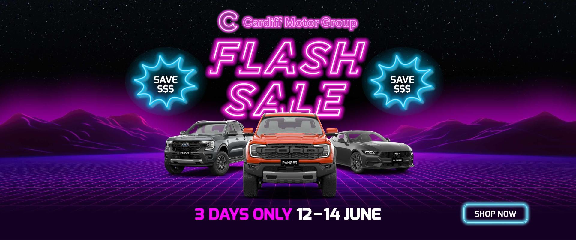 A new car promotion