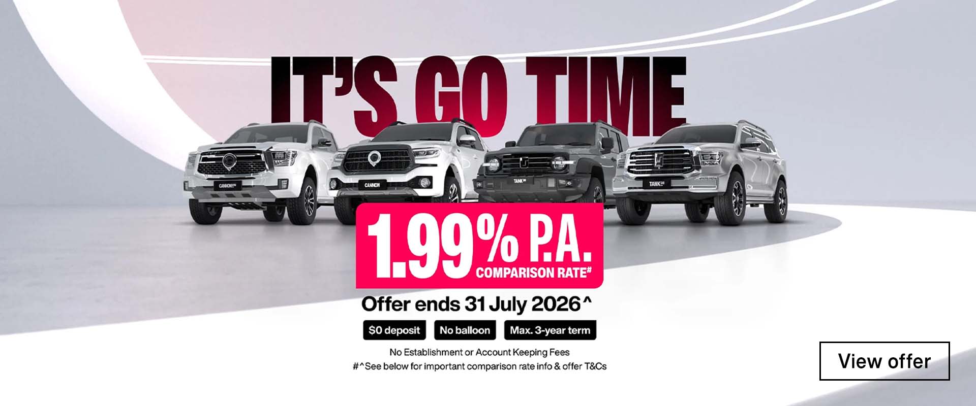A new car promotion