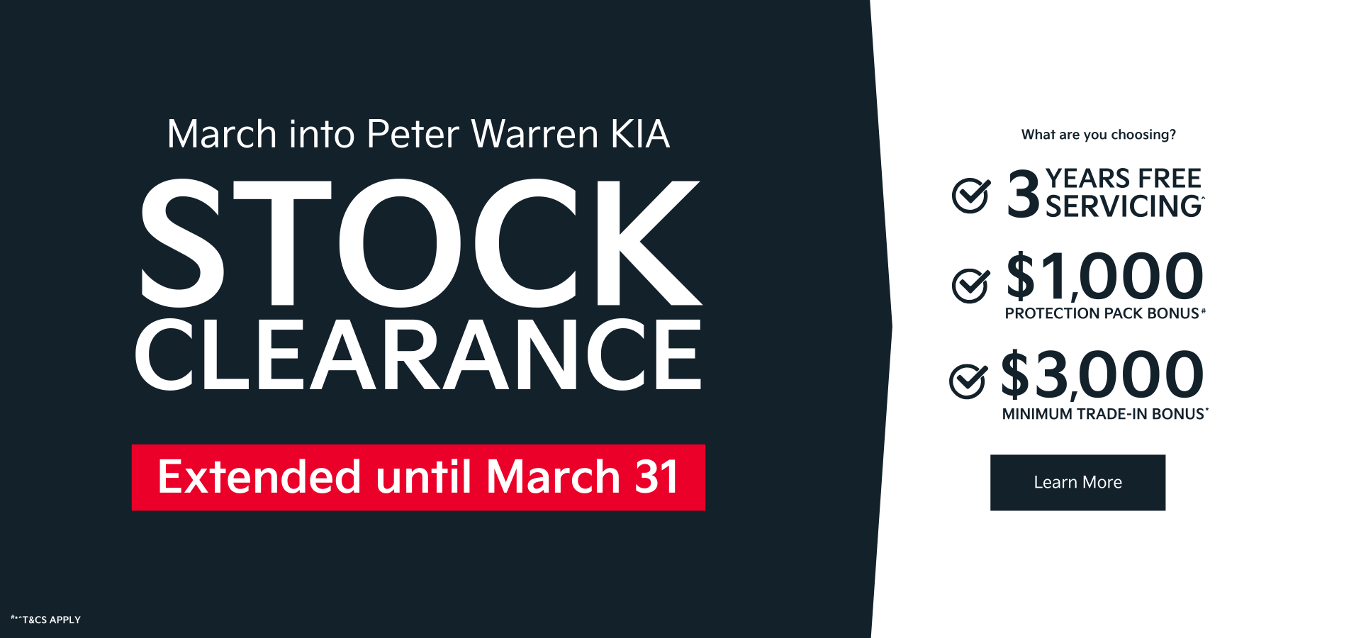 STOCK CLEARANCE EVENT