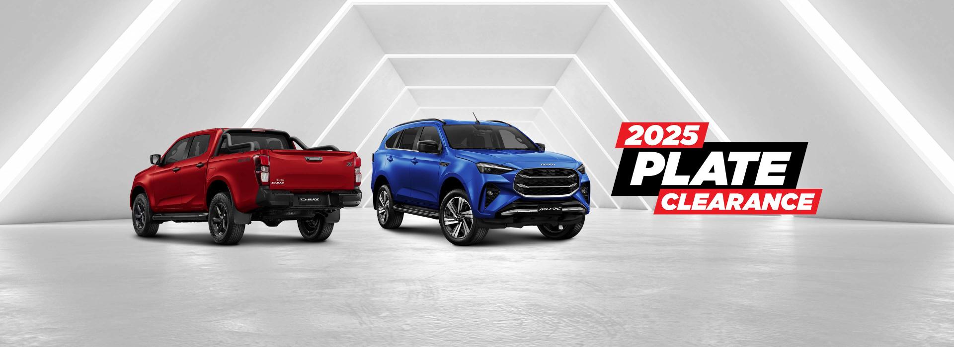 2025 Plate Clearance