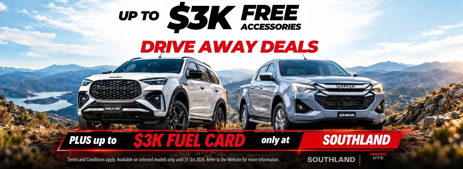 Southland Isuzu Fuel Card Offer