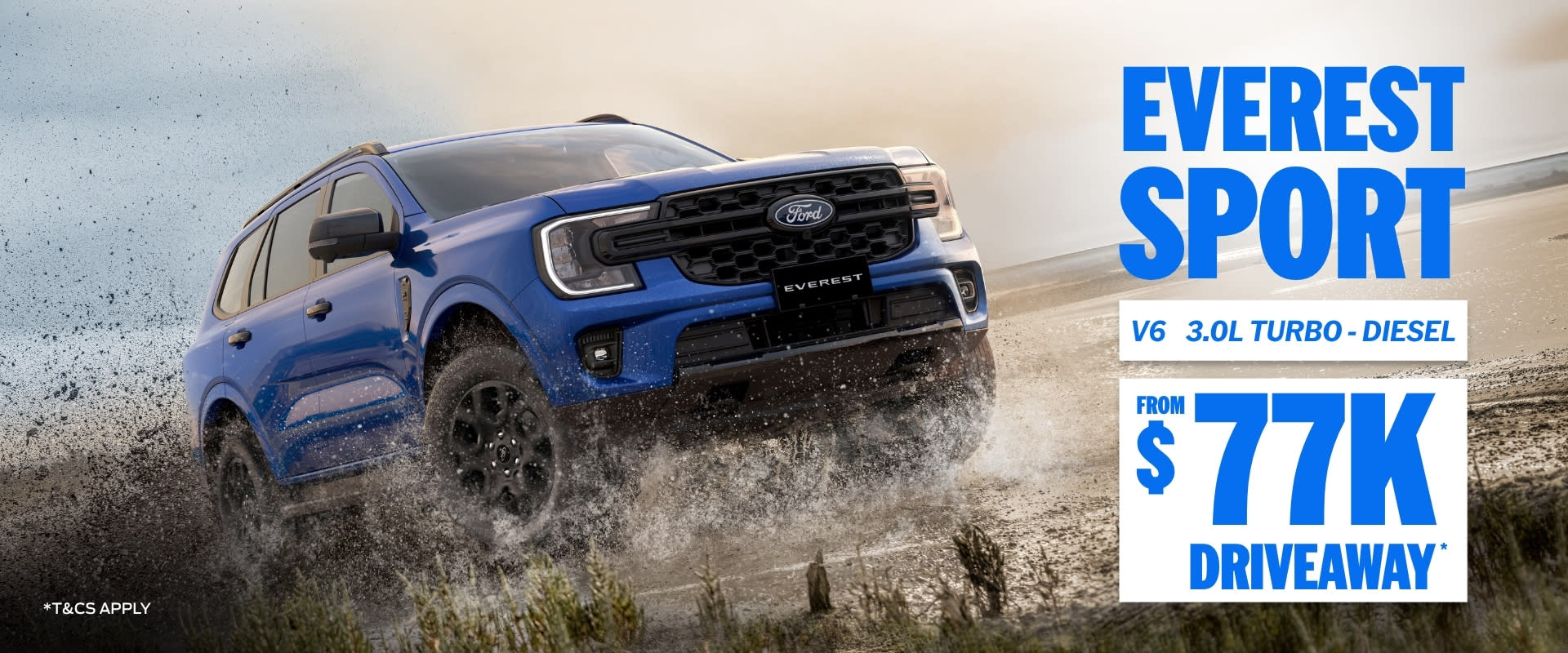 Everest Sport Driveaway Deal