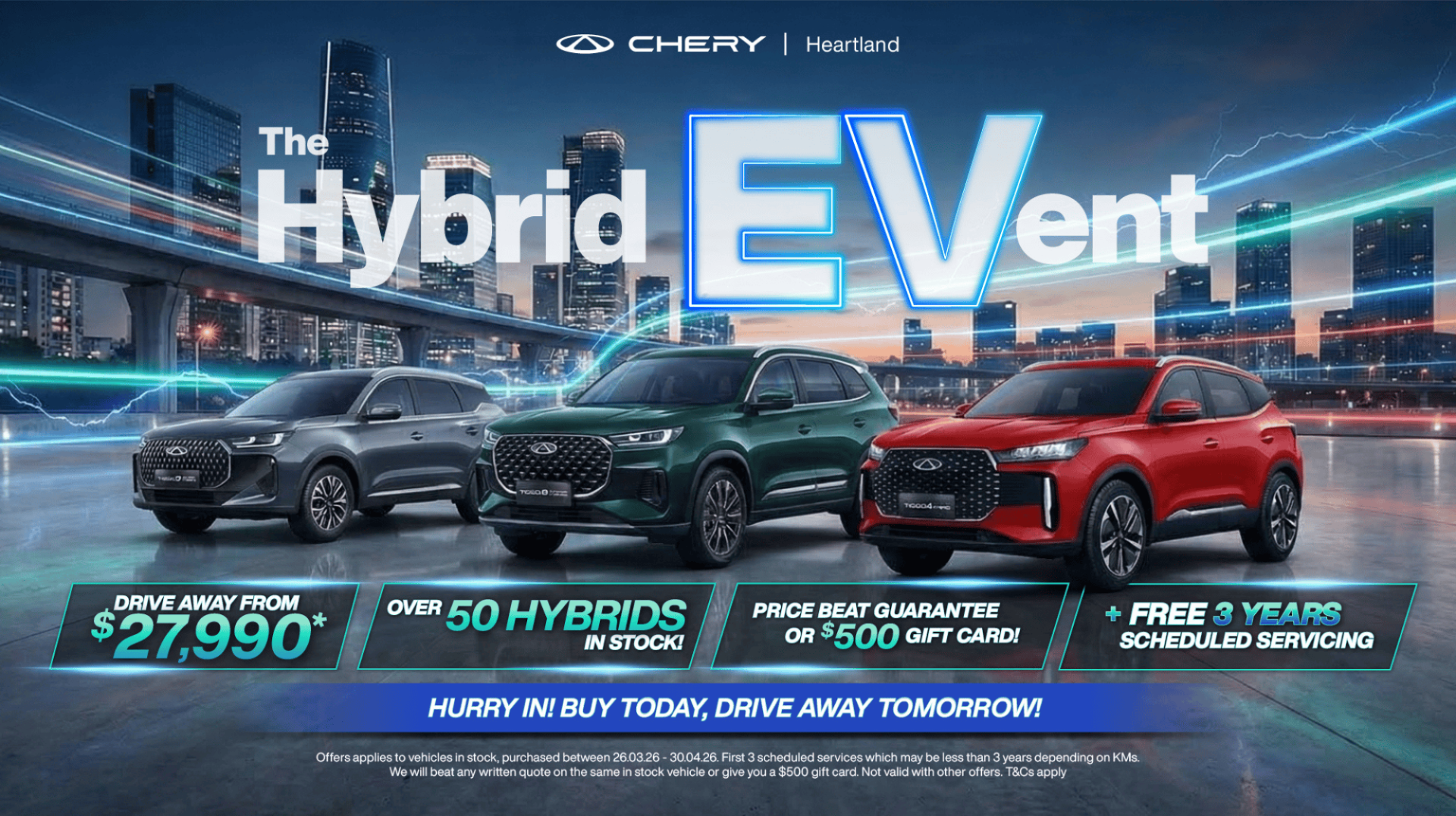 Hybrid EV sale