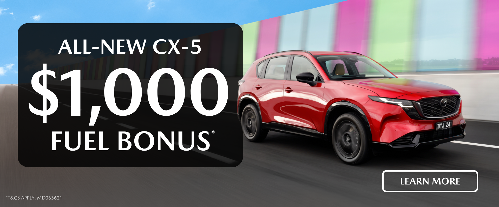 New CX-5 $1K Fuel Card Bonus