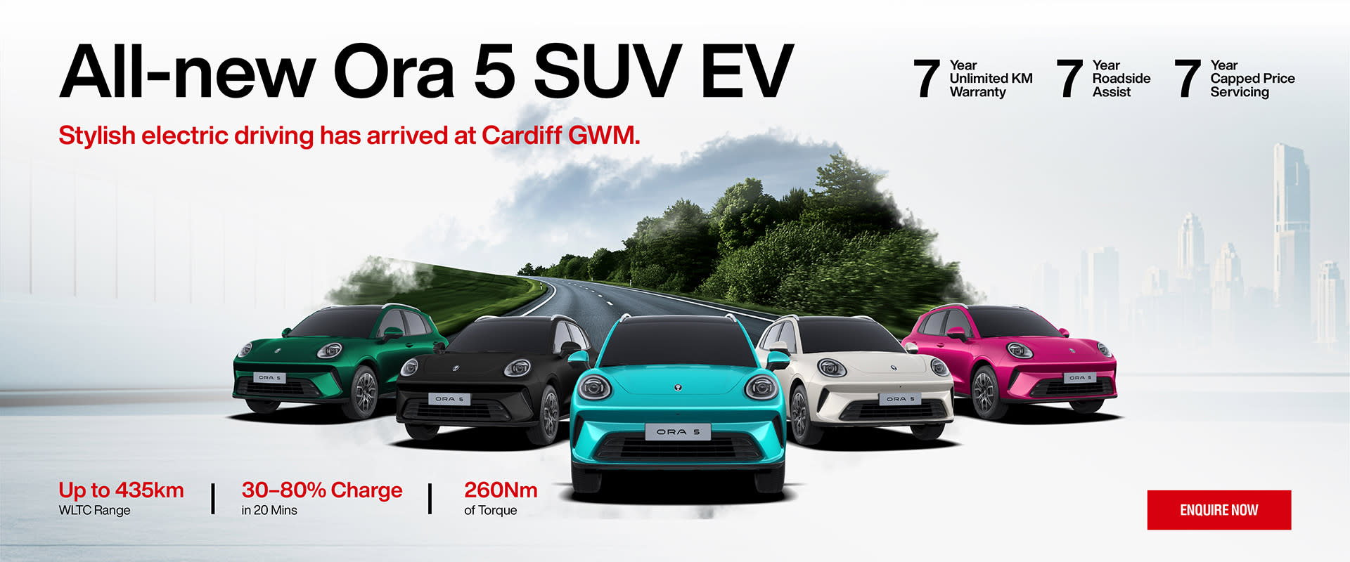 A new car promotion