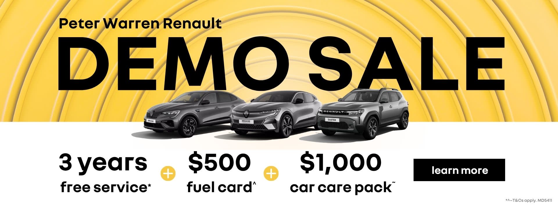 Peter Warren Renault Demo Sale