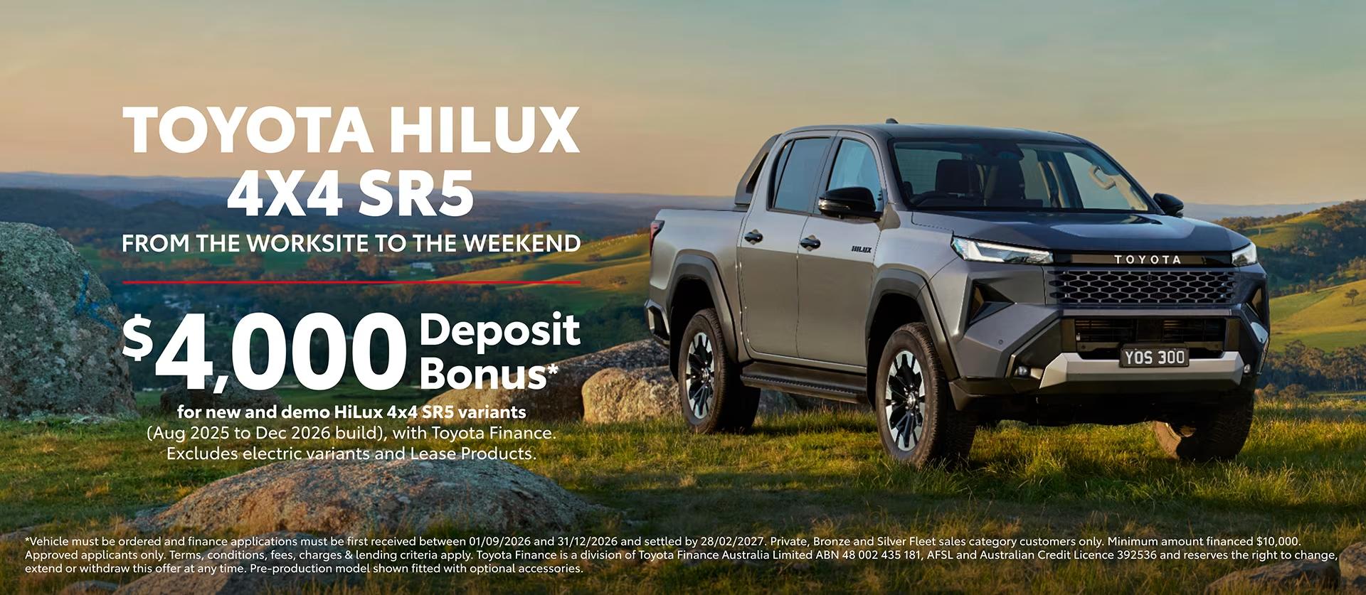 HiLux Finance Offer